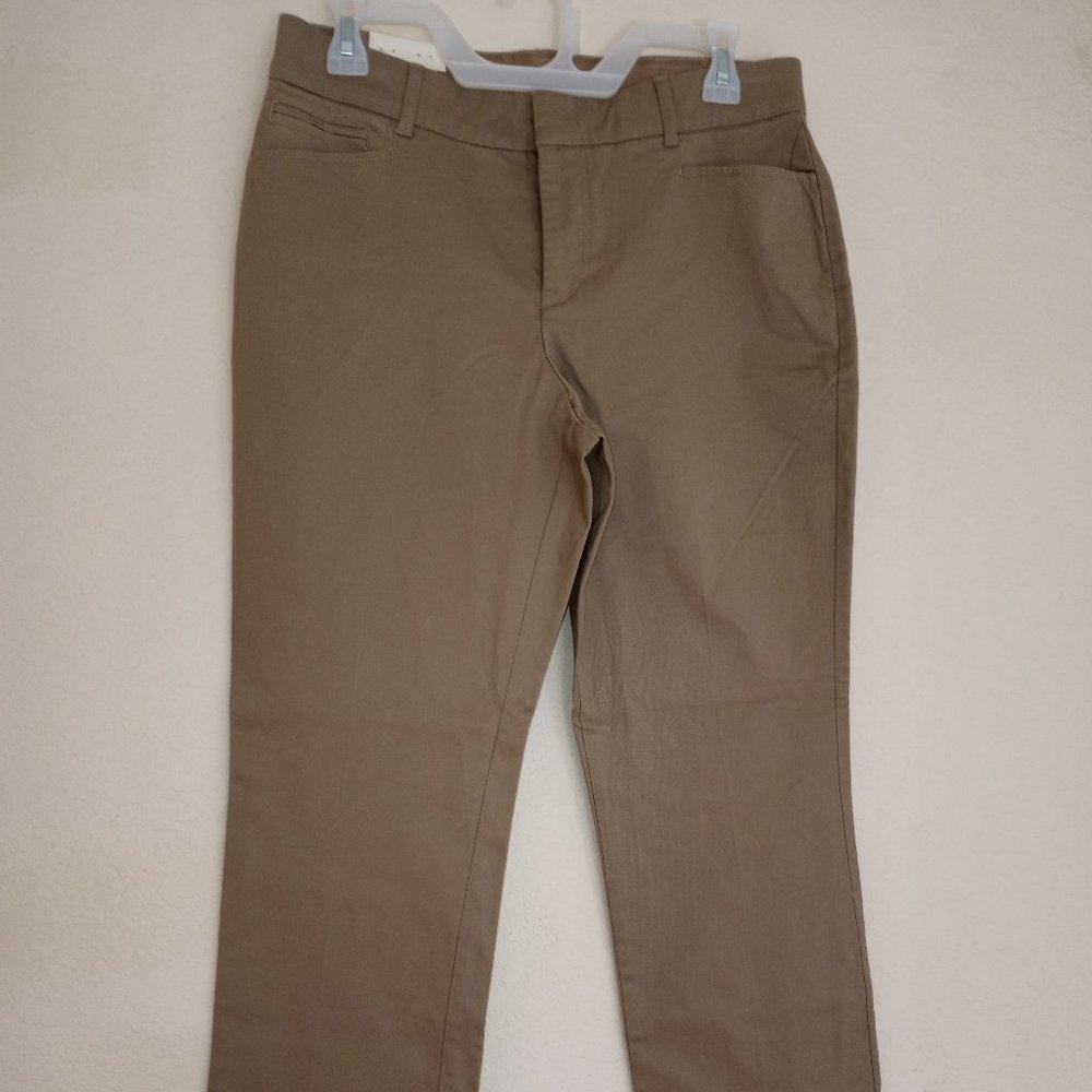 Gloria Vanderbilt Khaki Jean